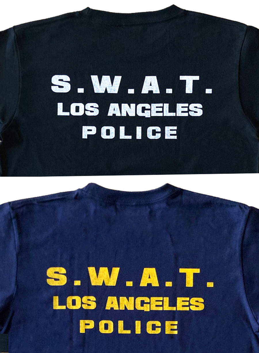 LAPD SWAT Tシャツ ネイビー Sサイズ S.W.A.T. サバゲー