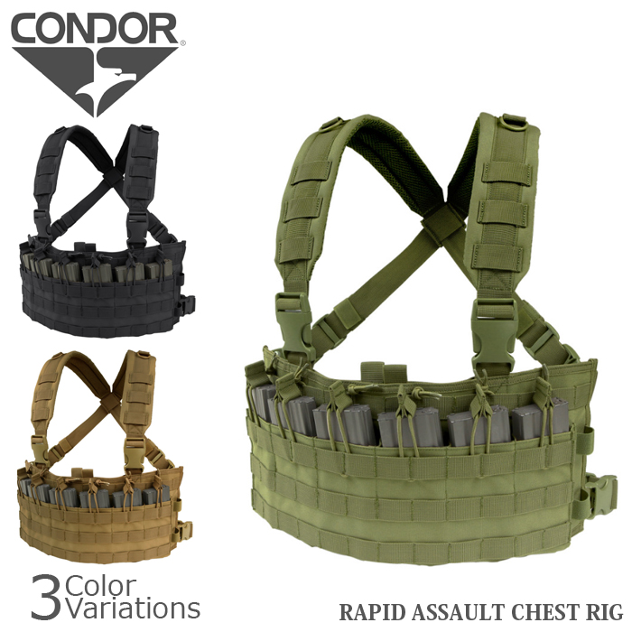 Condor Rapid Assault Chest Rig MCR6 