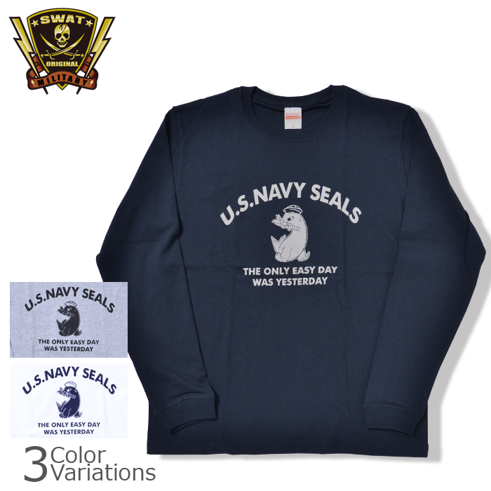 デルタ DELTA U.S.NAVY SEALS プリントTシャツ メンズL /eaa349458