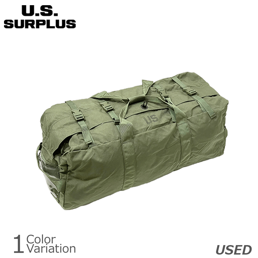 U.S SURPLUS（USサープラス） 米軍放出中古品 DUFFEL BAG 改良型ダッフルバッグ -ミリタリーショップ専門店 SWAT